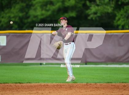 Thumbnail 1 in Danville vs. Brebeuf Jesuit Preparatory IHSAA Class 3A S25 Sectionals First Round photogallery.