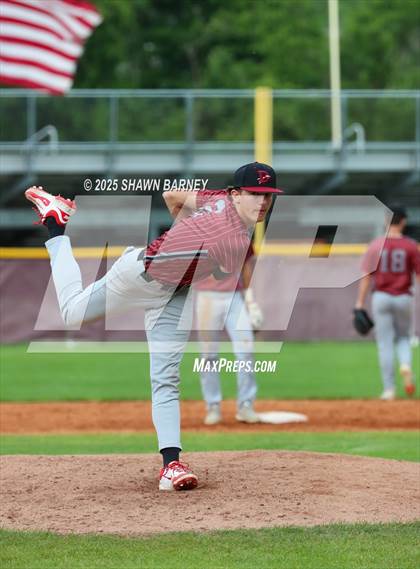 Thumbnail 3 in Danville vs. Brebeuf Jesuit Preparatory IHSAA Class 3A S25 Sectionals First Round photogallery.