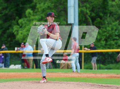 Thumbnail 2 in Danville vs. Brebeuf Jesuit Preparatory IHSAA Class 3A S25 Sectionals First Round photogallery.