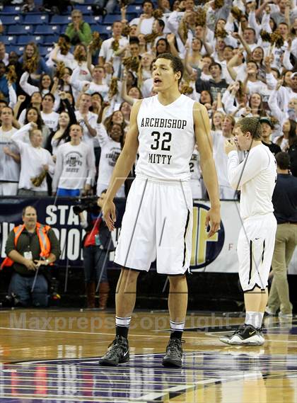 Thumbnail 1 in Mater Dei vs. Archbishop Mitty (CIF State Open Division Final) photogallery.