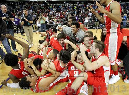 Thumbnail 1 in Mater Dei vs. Archbishop Mitty (CIF State Open Division Final) photogallery.