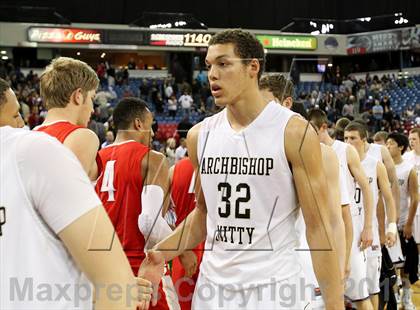 Thumbnail 2 in Mater Dei vs. Archbishop Mitty (CIF State Open Division Final) photogallery.