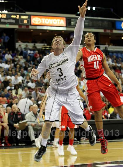 Thumbnail 1 in Mater Dei vs. Archbishop Mitty (CIF State Open Division Final) photogallery.