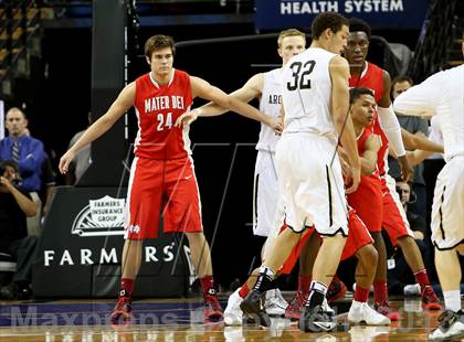 Thumbnail 1 in Mater Dei vs. Archbishop Mitty (CIF State Open Division Final) photogallery.