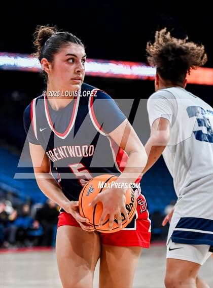 Thumbnail 2 in Brentwood School vs. Rancho Christian (CIF SS DIV 1 Championship) photogallery.