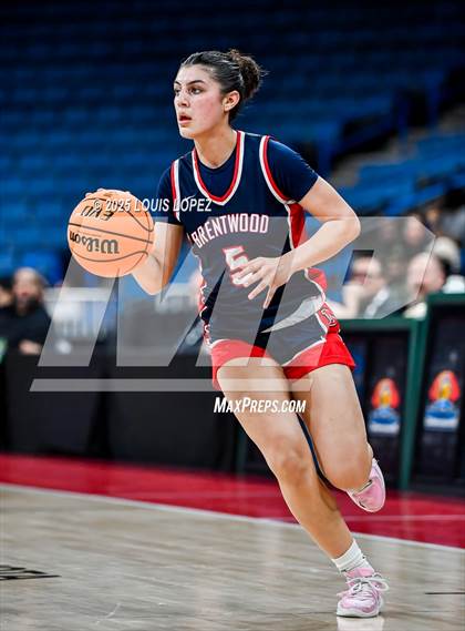 Thumbnail 2 in Brentwood School vs. Rancho Christian (CIF SS DIV 1 Championship) photogallery.