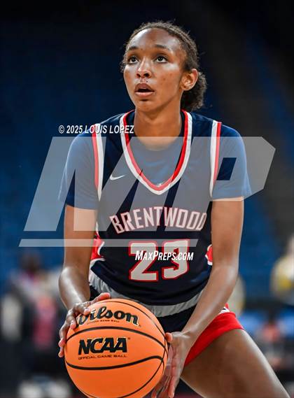 Thumbnail 2 in Brentwood School vs. Rancho Christian (CIF SS DIV 1 Championship) photogallery.