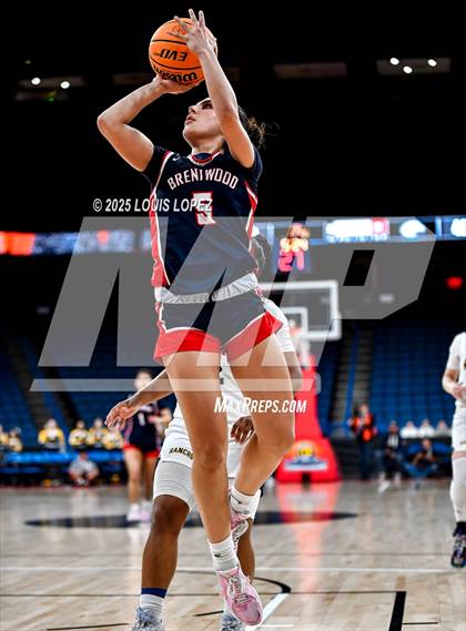 Thumbnail 3 in Brentwood School vs. Rancho Christian (CIF SS DIV 1 Championship) photogallery.