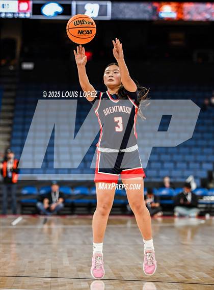 Thumbnail 3 in Brentwood School vs. Rancho Christian (CIF SS DIV 1 Championship) photogallery.