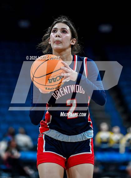 Thumbnail 2 in Brentwood School vs. Rancho Christian (CIF SS DIV 1 Championship) photogallery.