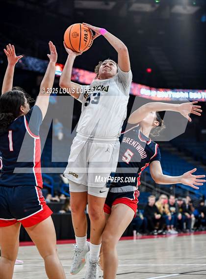 Thumbnail 3 in Brentwood School vs. Rancho Christian (CIF SS DIV 1 Championship) photogallery.