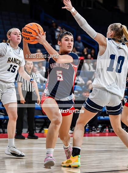 Thumbnail 3 in Brentwood School vs. Rancho Christian (CIF SS DIV 1 Championship) photogallery.