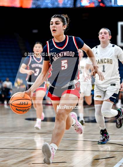 Thumbnail 2 in Brentwood School vs. Rancho Christian (CIF SS DIV 1 Championship) photogallery.