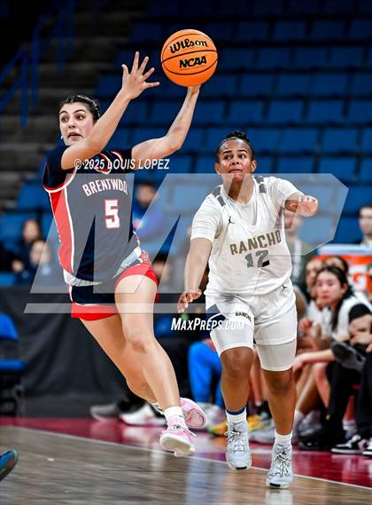 Thumbnail 1 in Brentwood School vs. Rancho Christian (CIF SS DIV 1 Championship) photogallery.