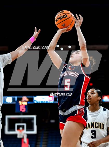 Thumbnail 2 in Brentwood School vs. Rancho Christian (CIF SS DIV 1 Championship) photogallery.