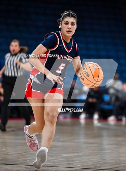 Thumbnail 2 in Brentwood School vs. Rancho Christian (CIF SS DIV 1 Championship) photogallery.
