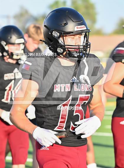 Thumbnail 3 in Red Mountain vs. Highland (Scrimmage at Mountain Pointe) photogallery.