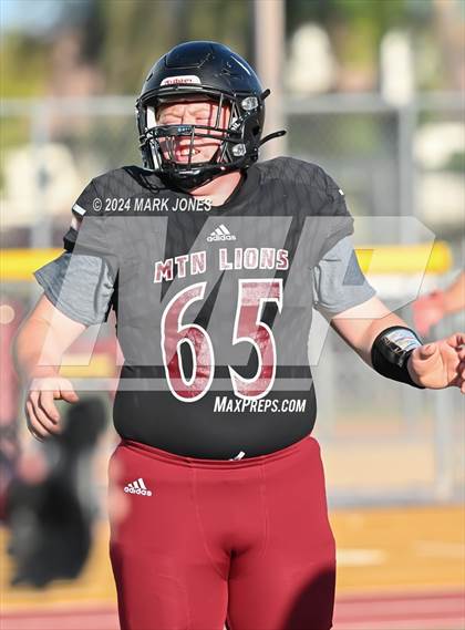 Thumbnail 3 in Red Mountain vs. Highland (Scrimmage at Mountain Pointe) photogallery.