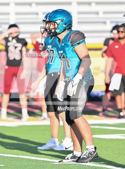 Thumbnail 3 in Red Mountain vs. Highland (Scrimmage at Mountain Pointe) photogallery.