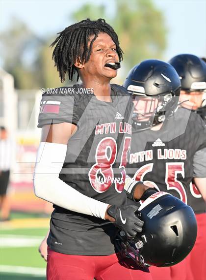 Thumbnail 3 in Red Mountain vs. Highland (Scrimmage at Mountain Pointe) photogallery.