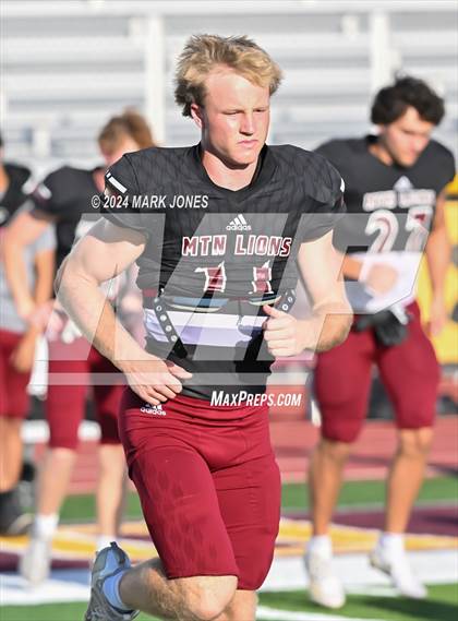 Thumbnail 2 in Red Mountain vs. Highland (Scrimmage at Mountain Pointe) photogallery.
