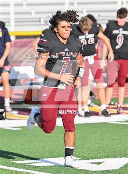 Thumbnail 3 in Red Mountain vs. Highland (Scrimmage at Mountain Pointe) photogallery.
