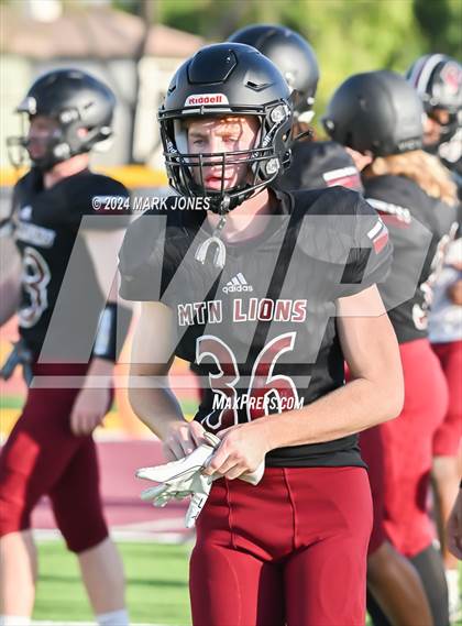 Thumbnail 3 in Red Mountain vs. Highland (Scrimmage at Mountain Pointe) photogallery.