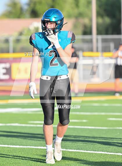 Thumbnail 2 in Red Mountain vs. Highland (Scrimmage at Mountain Pointe) photogallery.