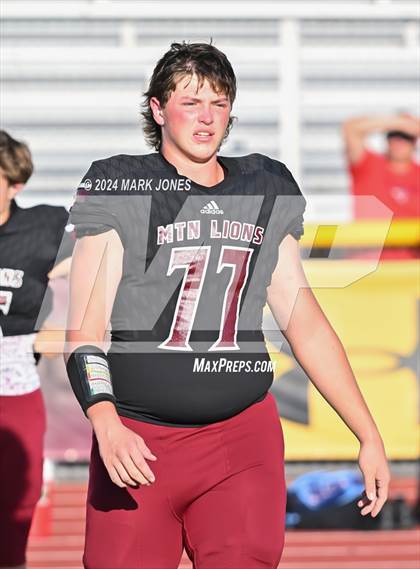 Thumbnail 1 in Red Mountain vs. Highland (Scrimmage at Mountain Pointe) photogallery.