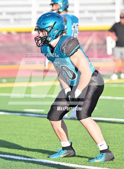 Thumbnail 3 in Red Mountain vs. Highland (Scrimmage at Mountain Pointe) photogallery.