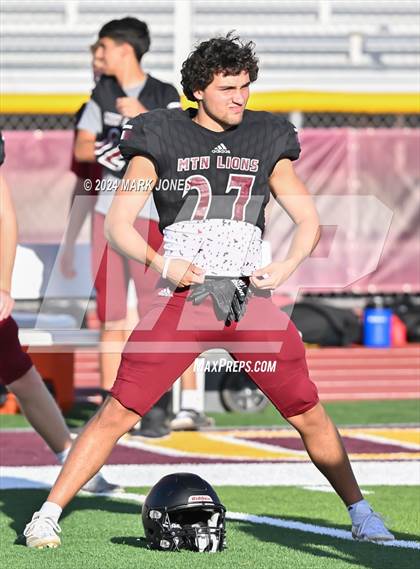 Thumbnail 1 in Red Mountain vs. Highland (Scrimmage at Mountain Pointe) photogallery.