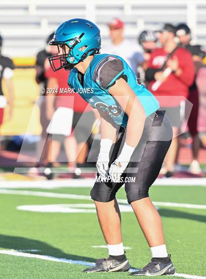 Thumbnail 1 in Red Mountain vs. Highland (Scrimmage at Mountain Pointe) photogallery.