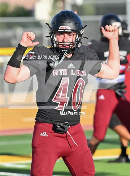 Thumbnail 2 in Red Mountain vs. Highland (Scrimmage at Mountain Pointe) photogallery.