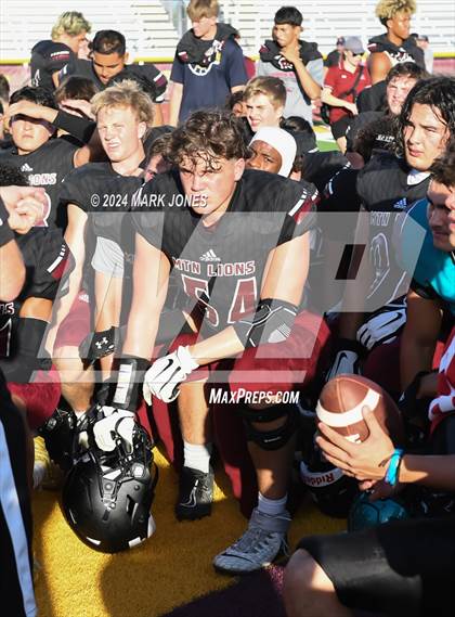 Thumbnail 1 in Red Mountain vs. Highland (Scrimmage at Mountain Pointe) photogallery.