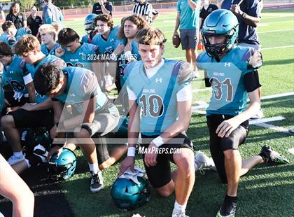 Thumbnail 1 in Red Mountain vs. Highland (Scrimmage at Mountain Pointe) photogallery.