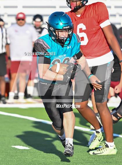 Thumbnail 1 in Red Mountain vs. Highland (Scrimmage at Mountain Pointe) photogallery.
