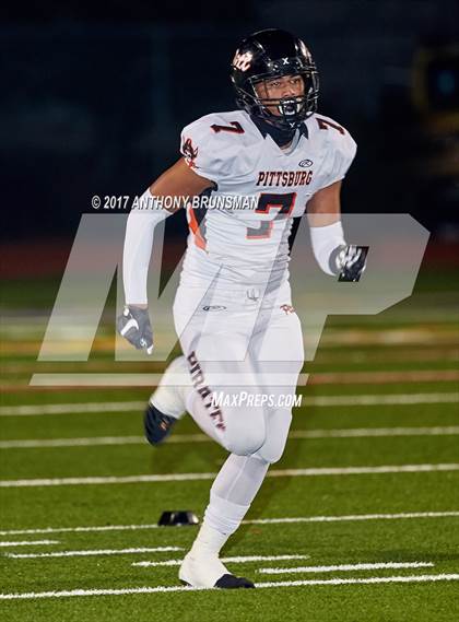 Thumbnail 1 in Pittsburg @ Granite Bay  (CIF NorCal Regional 1-A Division Final) photogallery.