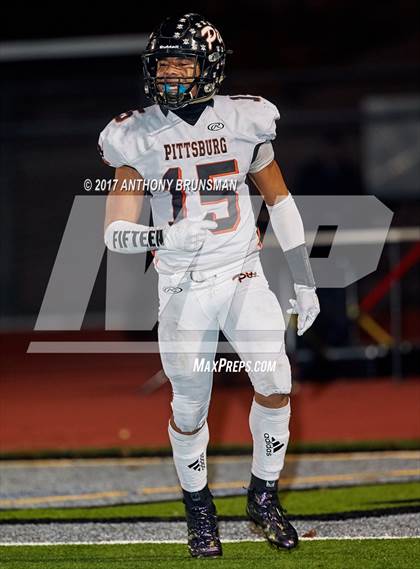 Thumbnail 2 in Pittsburg @ Granite Bay  (CIF NorCal Regional 1-A Division Final) photogallery.