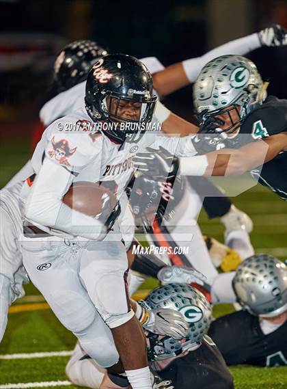 Thumbnail 3 in Pittsburg @ Granite Bay  (CIF NorCal Regional 1-A Division Final) photogallery.