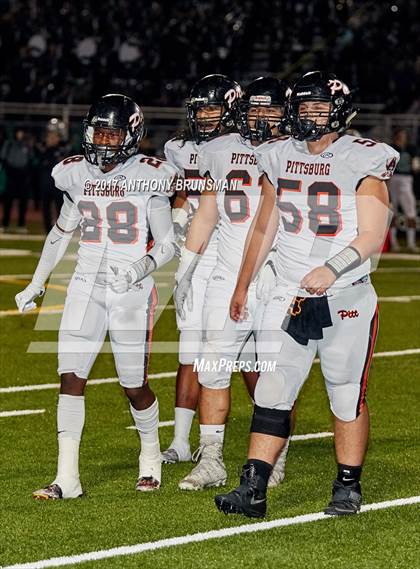 Thumbnail 1 in Pittsburg @ Granite Bay  (CIF NorCal Regional 1-A Division Final) photogallery.