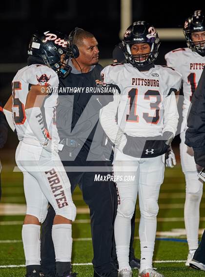 Thumbnail 3 in Pittsburg @ Granite Bay  (CIF NorCal Regional 1-A Division Final) photogallery.
