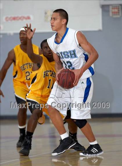 Thumbnail 3 in Bethel vs Sacred Heart Cathedral (Cordova Tournament) photogallery.