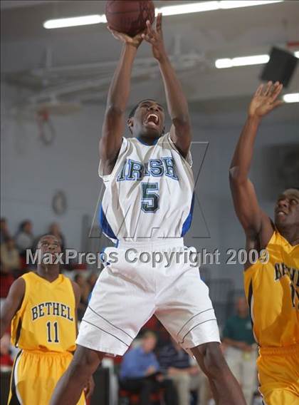 Thumbnail 2 in Bethel vs Sacred Heart Cathedral (Cordova Tournament) photogallery.