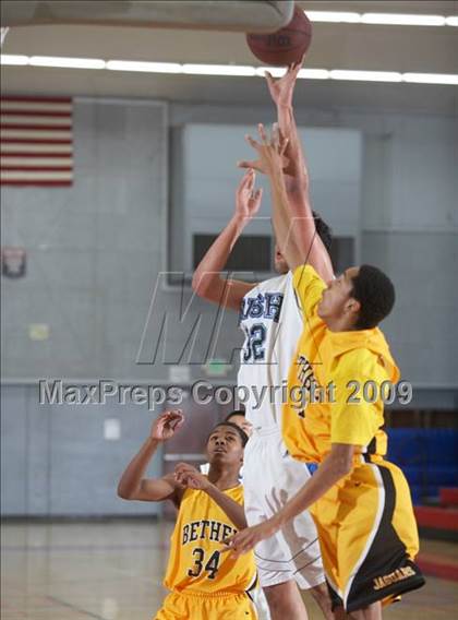Thumbnail 3 in Bethel vs Sacred Heart Cathedral (Cordova Tournament) photogallery.