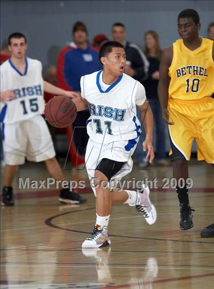 Thumbnail 1 in Bethel vs Sacred Heart Cathedral (Cordova Tournament) photogallery.