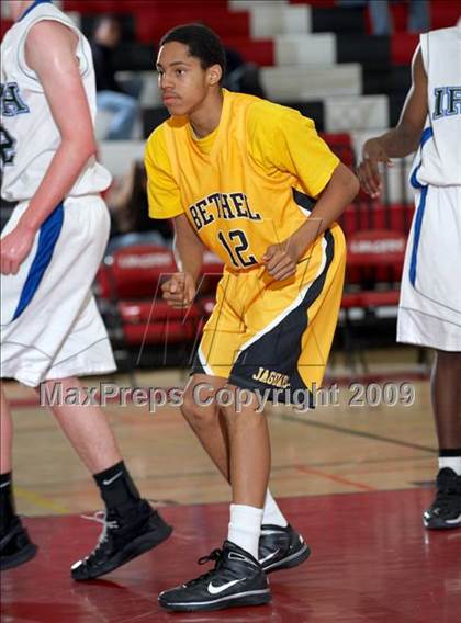 Thumbnail 3 in Bethel vs Sacred Heart Cathedral (Cordova Tournament) photogallery.