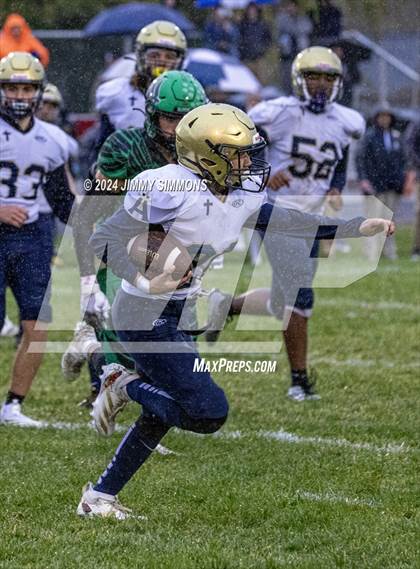 Thumbnail 3 in Althoff Catholic vs. Carrollton (IHSA 1A Second Round) photogallery.