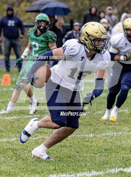 Thumbnail 2 in Althoff Catholic vs. Carrollton (IHSA 1A Second Round) photogallery.