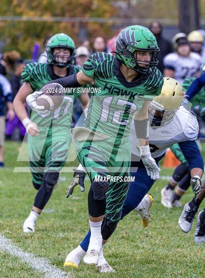 Thumbnail 3 in Althoff Catholic vs. Carrollton (IHSA 1A Second Round) photogallery.