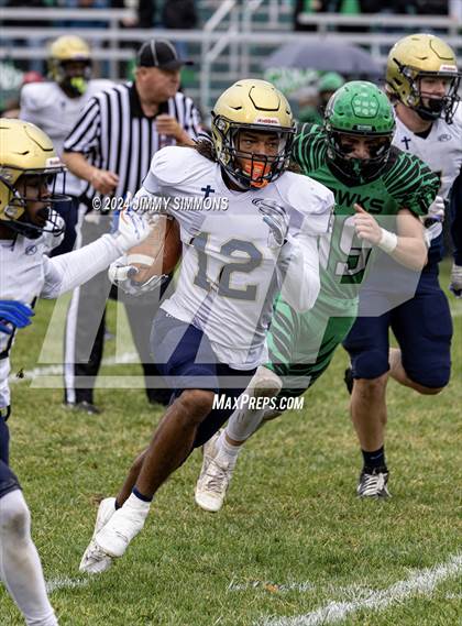 Thumbnail 2 in Althoff Catholic vs. Carrollton (IHSA 1A Second Round) photogallery.